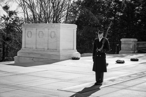 Guard at Tomb of the Unknown Soldier